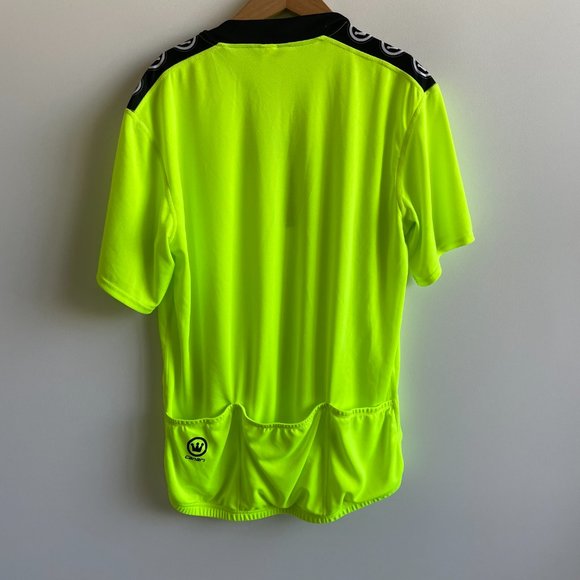 Mens Canari Short Sleeve Cycling Shirt - Picture 3 of 3
